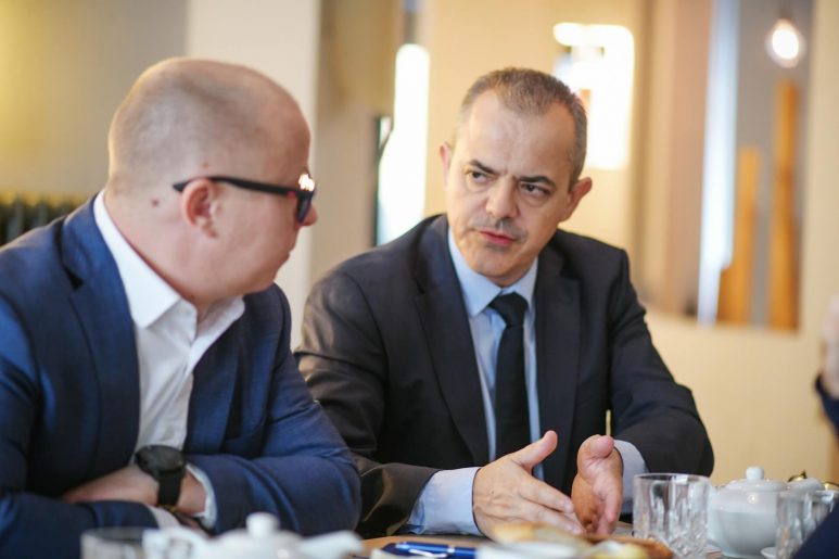 Ladislav Kucera and Philippe Riboton